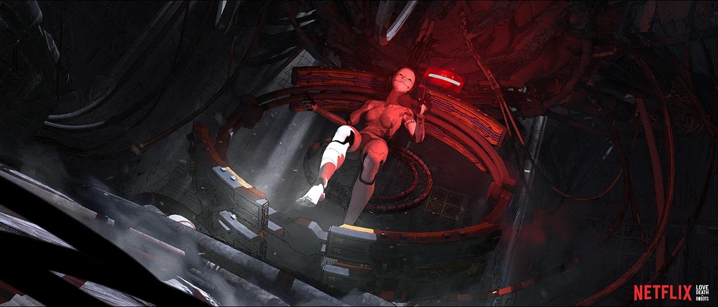 Img03 - Spider-Rose Visual Development for Love, Death & Robots by Eduardo Pena