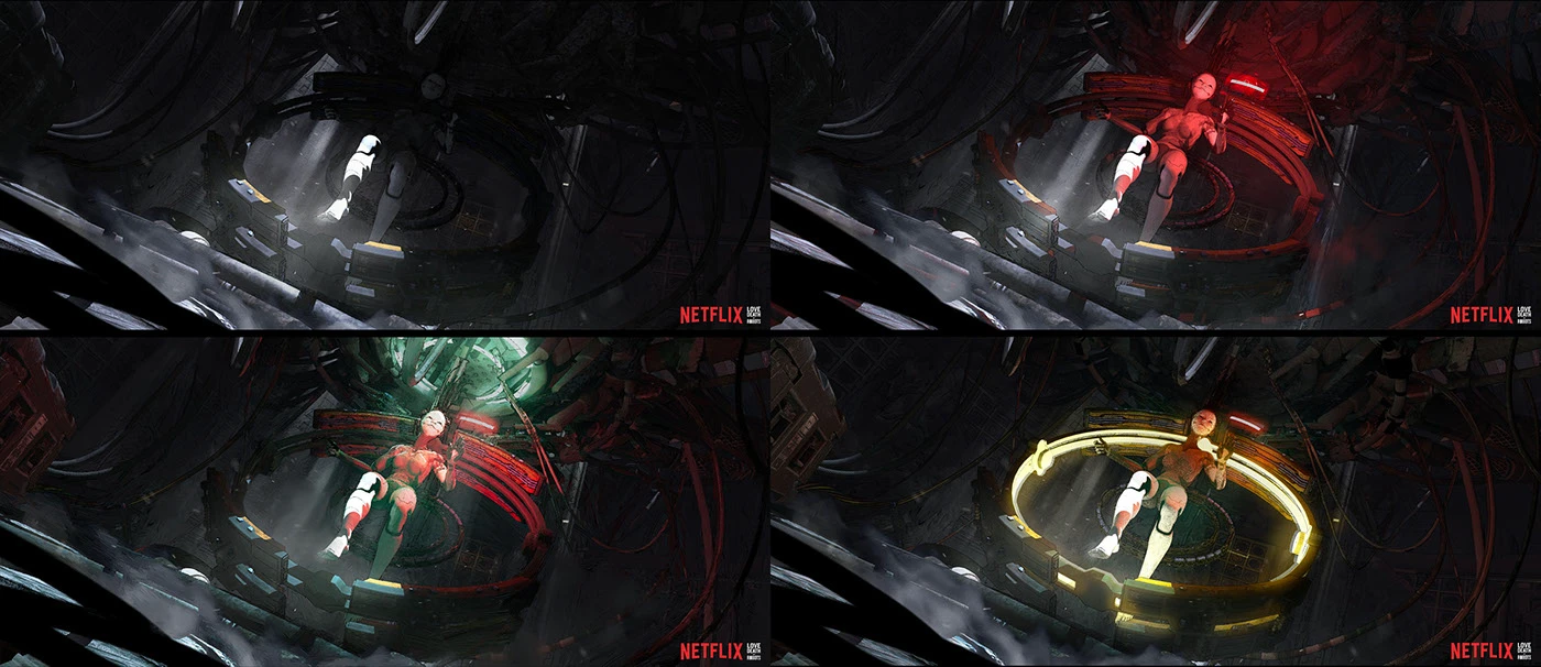 Img04 - Spider-Rose Visual Development for Love, Death & Robots by Eduardo Pena