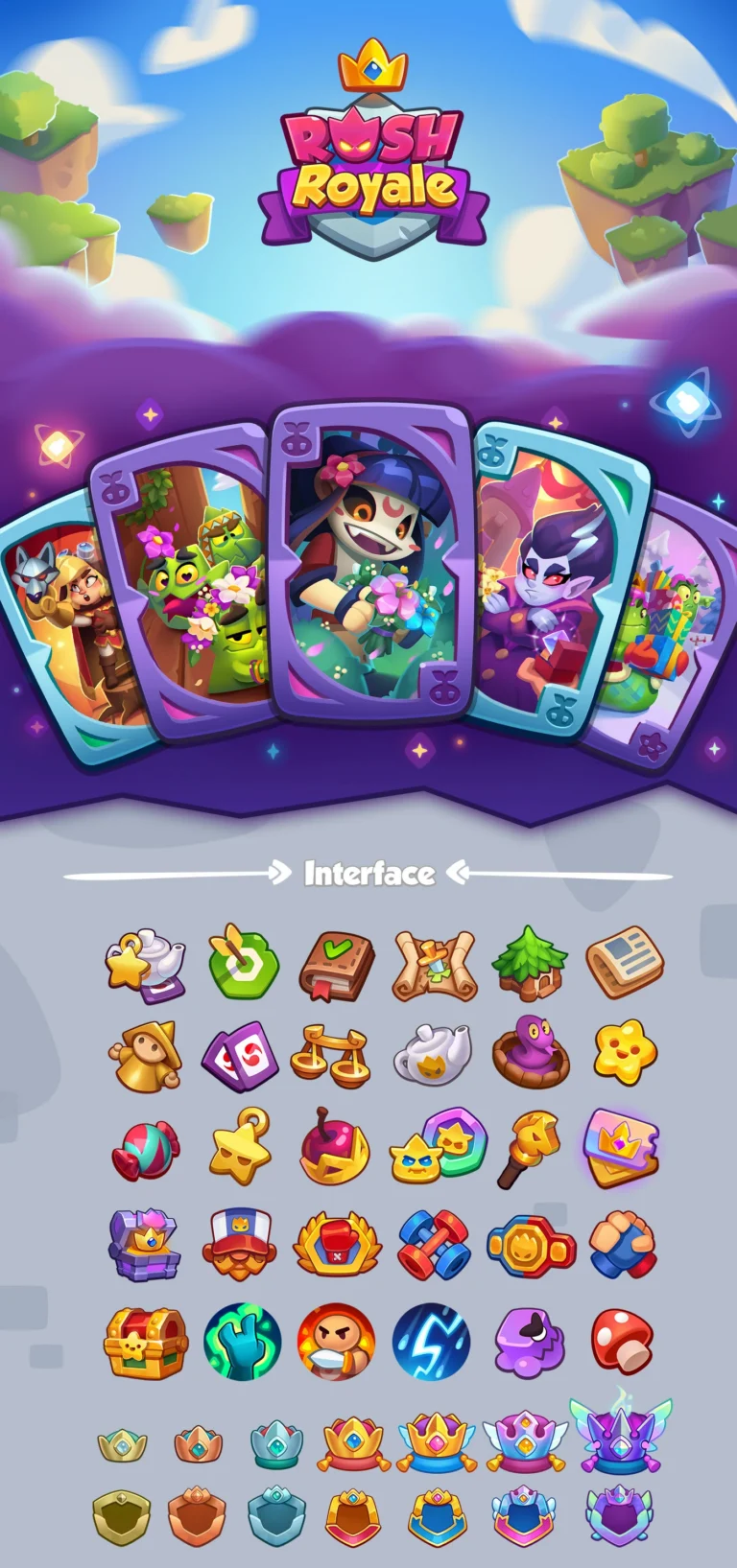 Visual Art and Character Concepts for Rush Royale Img01 - Visual Art and Character Concepts for Rush Royale