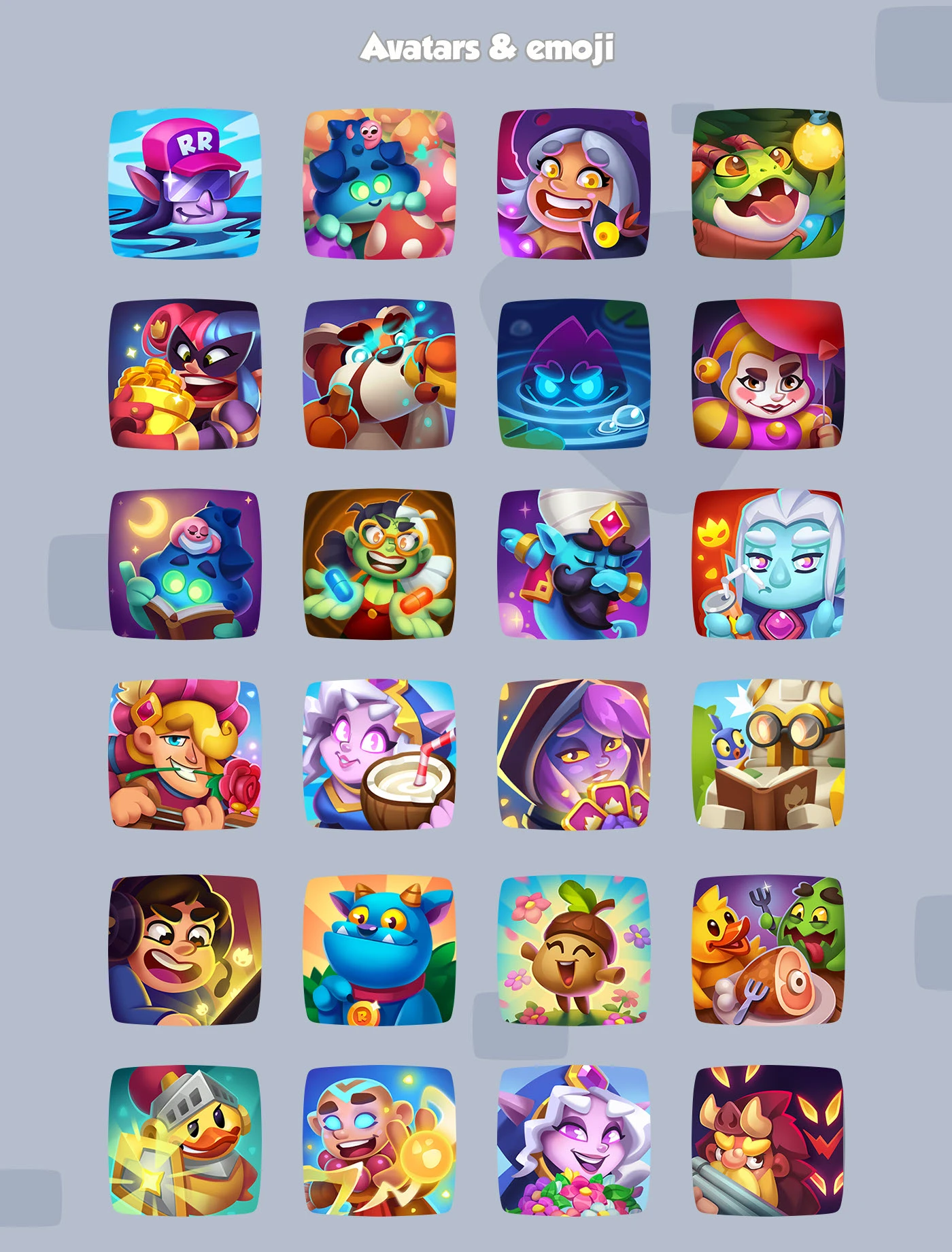 Img02 - Visual Art and Character Concepts for Rush Royale