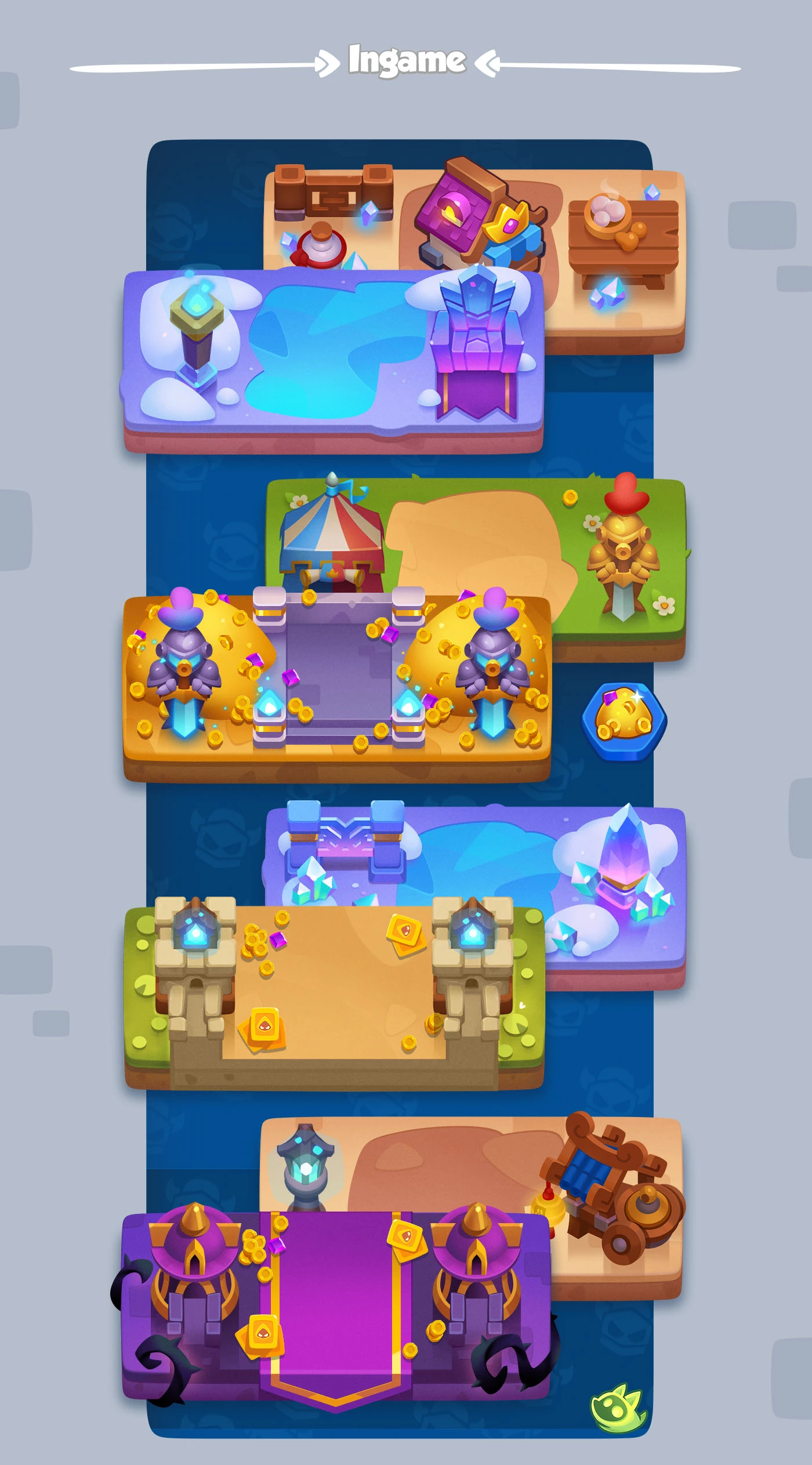 Img04 - Visual Art and Character Concepts for Rush Royale