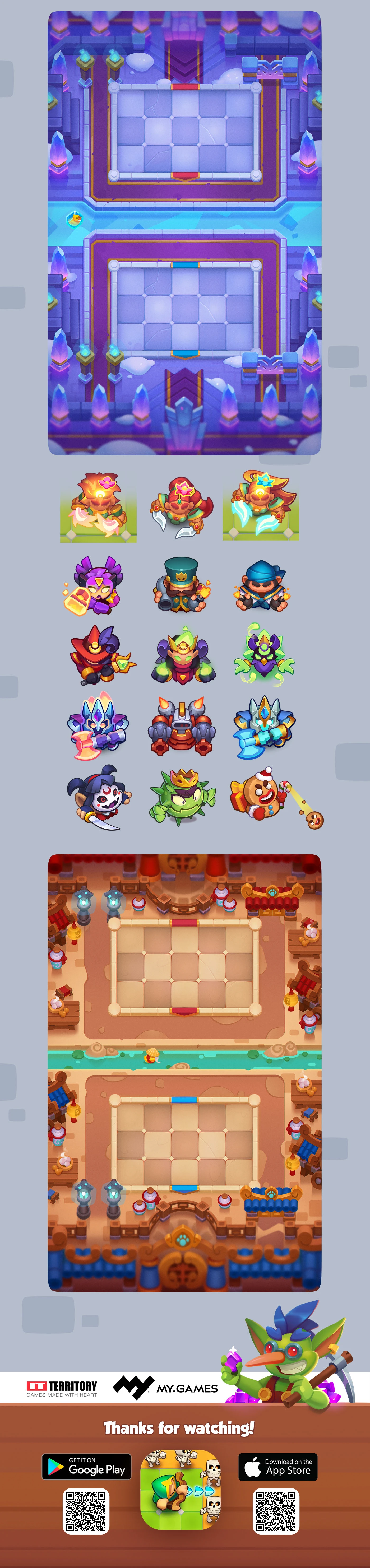 Img05 - Visual Art and Character Concepts for Rush Royale