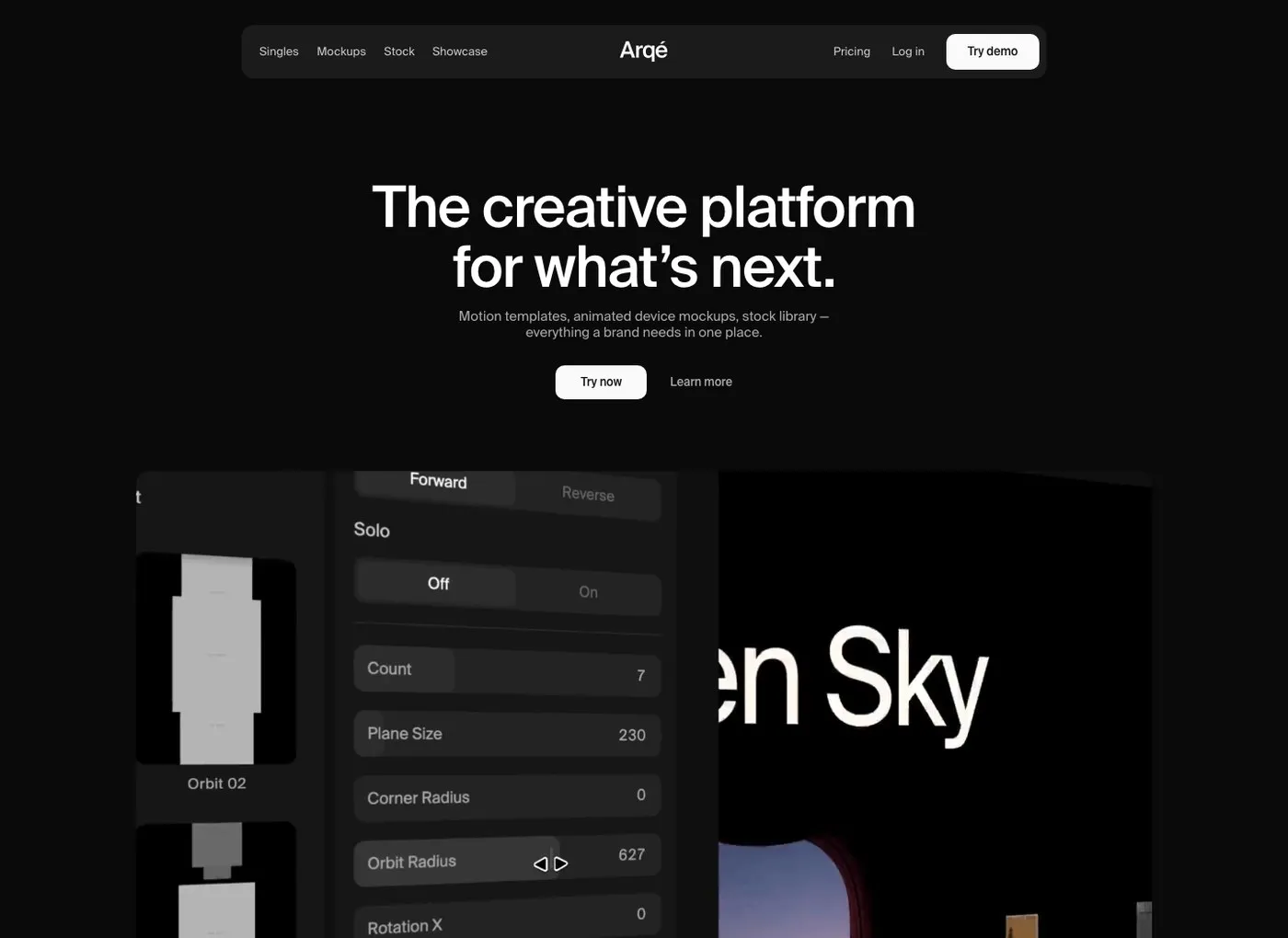 Arqé: A Modular Motion Design Platform for Digital Brand Systems