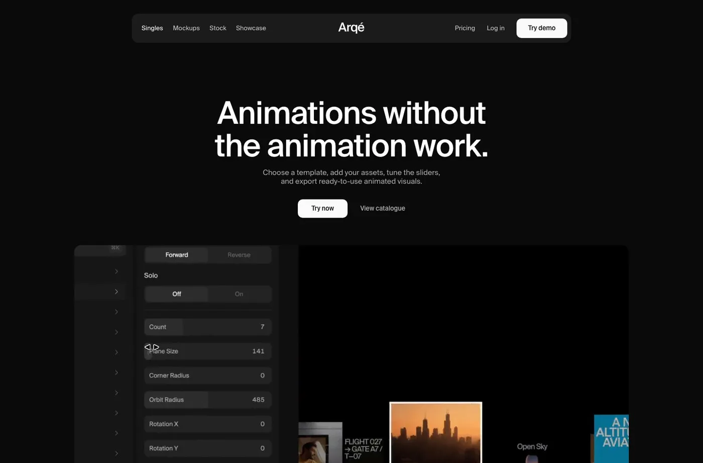 Img02 - Arqé: A Modular Motion Design Platform for Digital Brand Systems