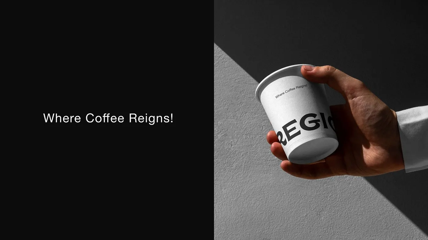 Img06 - REGIO Display Typeface: Ali Aljilani's Brutalist Design for Specialty Coffee