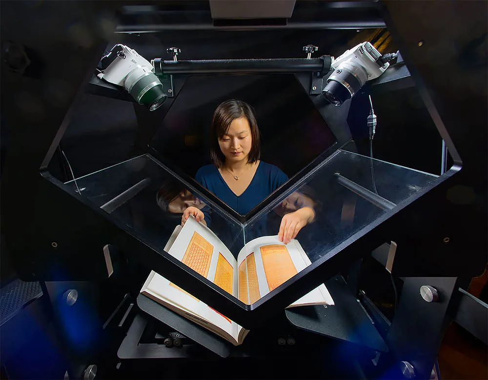 Digitizing Rare Book Collections with Internet Archive’s Table Top Scribe