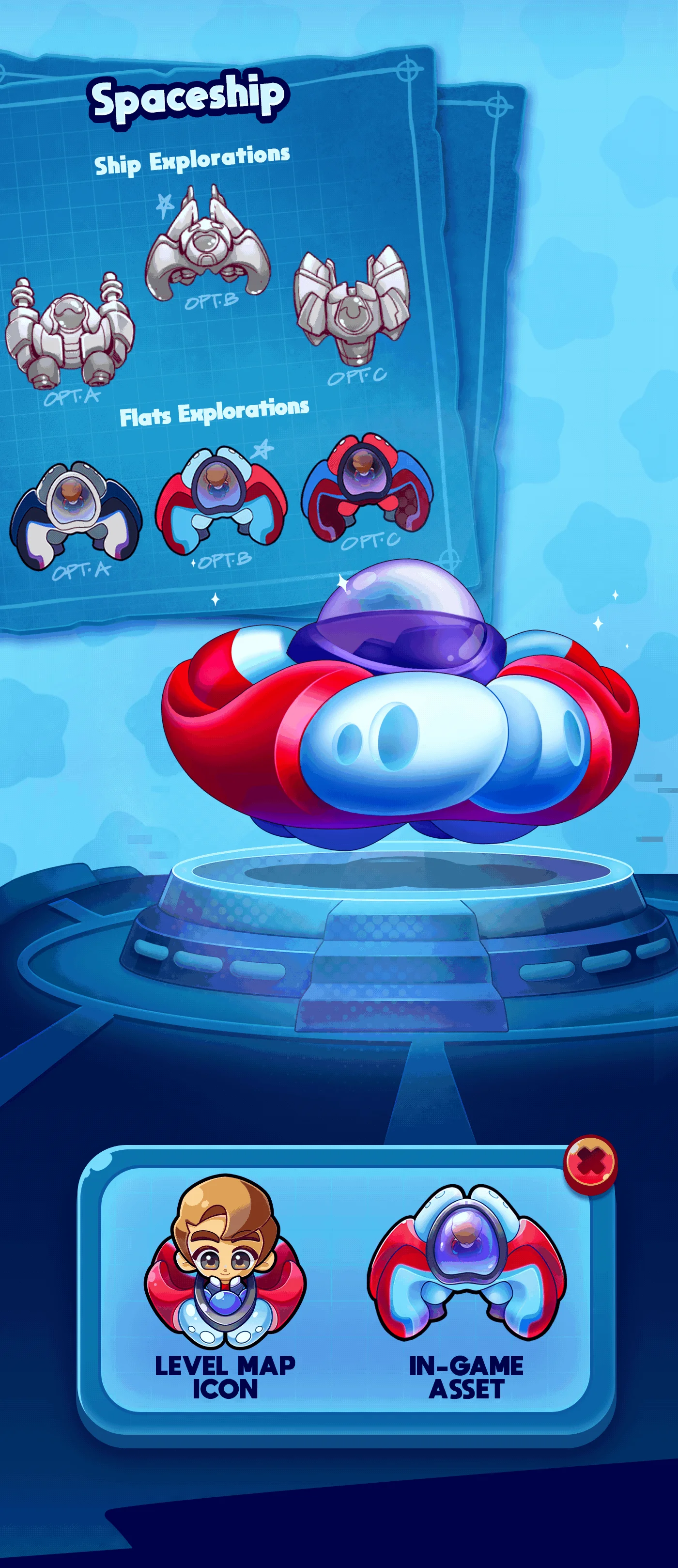 Img06 - STAR LEGION - Visual Concept and Art Direction for a Casual Game