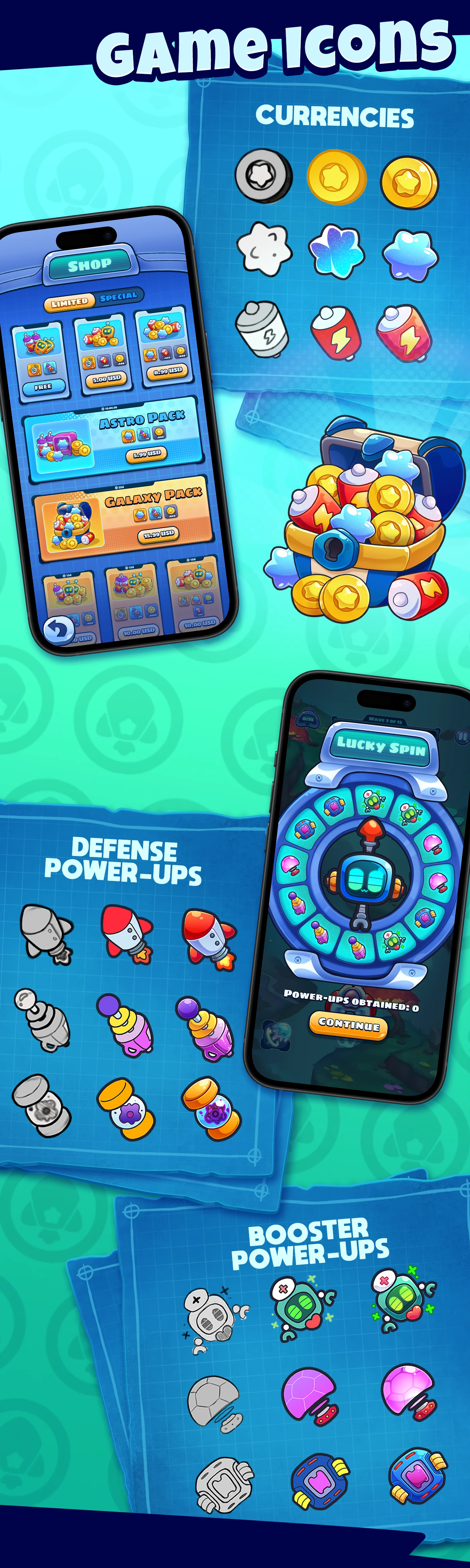 Img07 - STAR LEGION - Visual Concept and Art Direction for a Casual Game