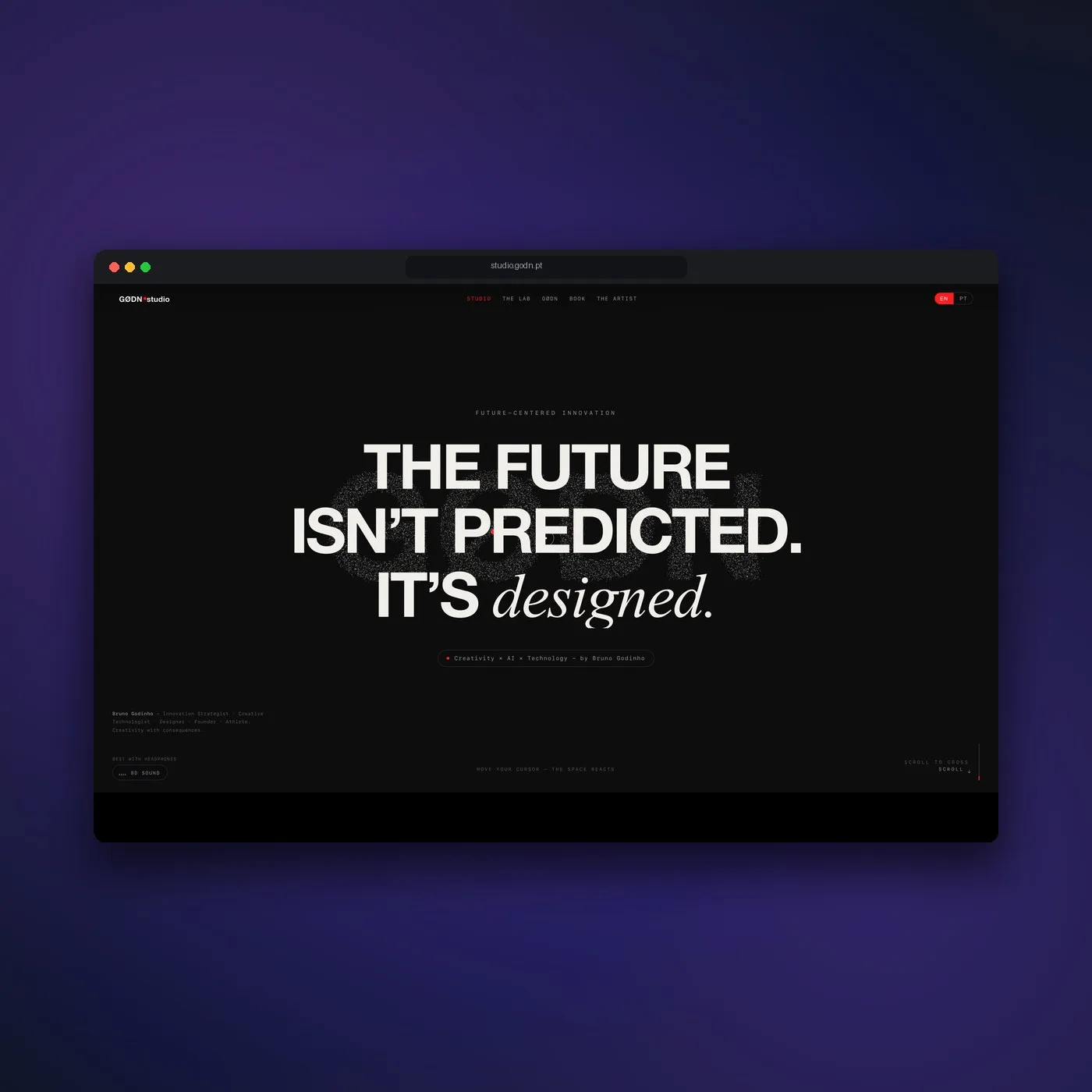 GØDN.studio: Interactive Web Design and Generative Code Playground