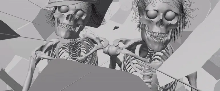 Pitch Styleframes for Netflix's "Dead Boy Detectives" Main Titles by Lusine Arakelyan Img01 - Pitch Styleframes for Netflix's "Dead Boy Detectives" Main Titles by Lusine Arakelyan