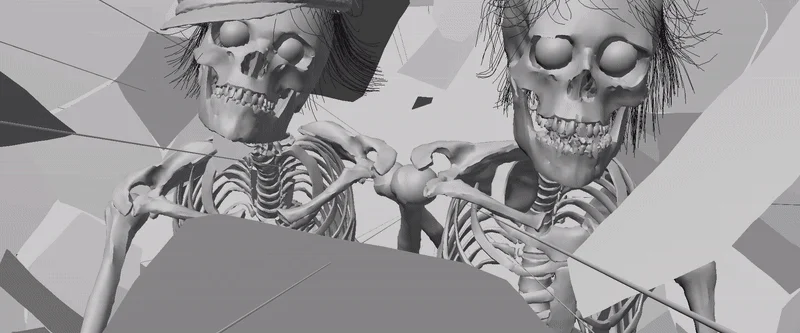 Pitch Styleframes for Netflix’s “Dead Boy Detectives” Main Titles by Lusine Arakelyan