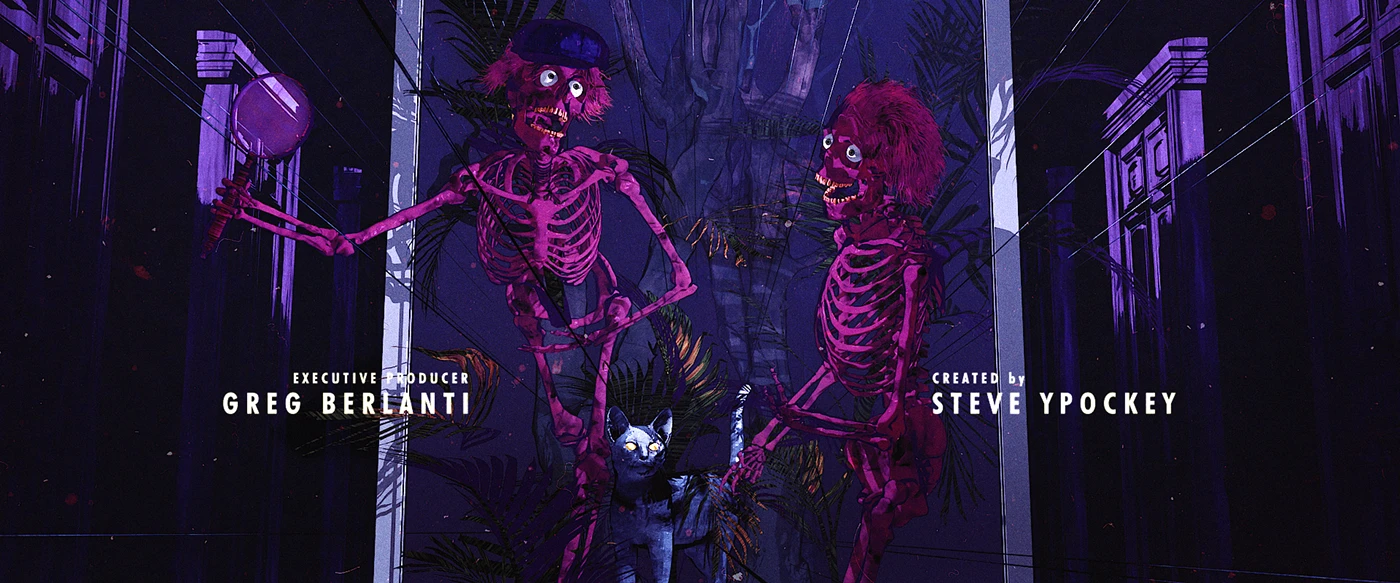 Img03 - Pitch Styleframes for Netflix's "Dead Boy Detectives" Main Titles by Lusine Arakelyan