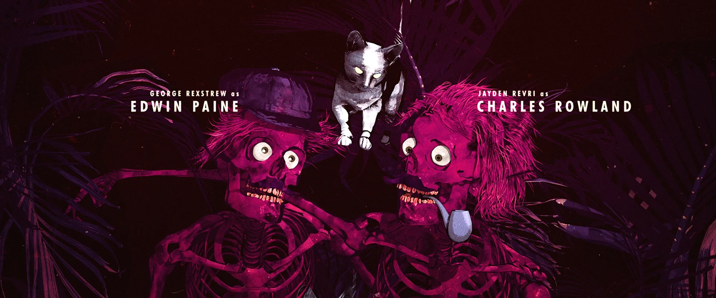 Img08 - Pitch Styleframes for Netflix's "Dead Boy Detectives" Main Titles by Lusine Arakelyan