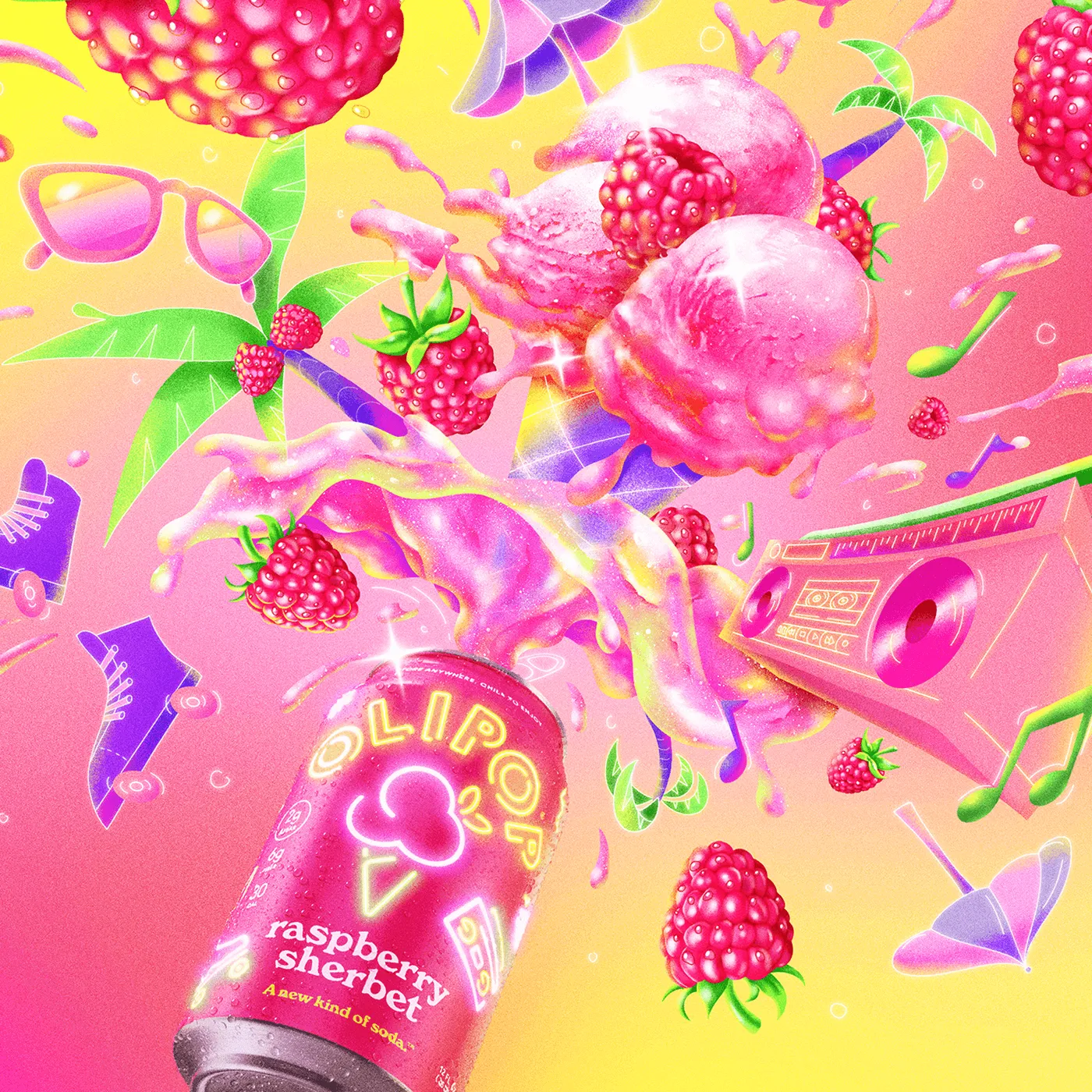 Img19 - Bringing Nostalgia to Life in Olipop's 'Raspberry Sherbet' Campaign