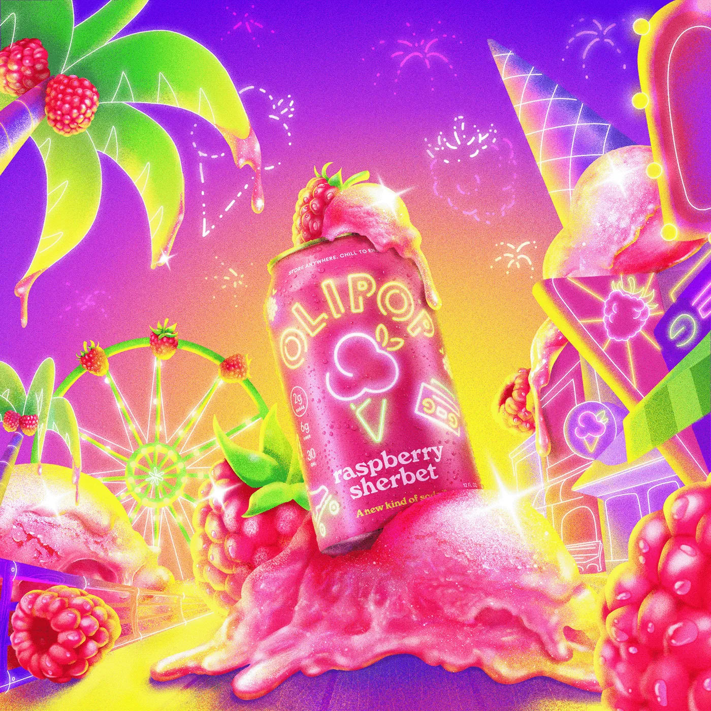 Img20 - Bringing Nostalgia to Life in Olipop's 'Raspberry Sherbet' Campaign