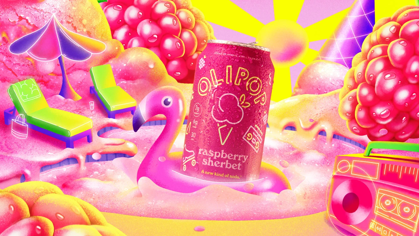 Img28 - Bringing Nostalgia to Life in Olipop's 'Raspberry Sherbet' Campaign