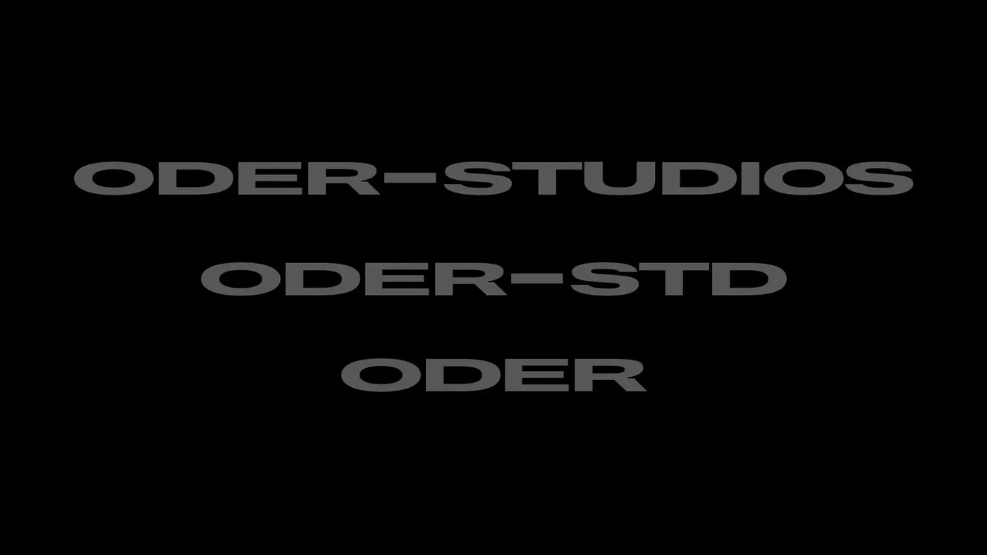Img03 - ODER-STUDIOS: A Dynamic Brand Identity System by Studio Gabriele Colia