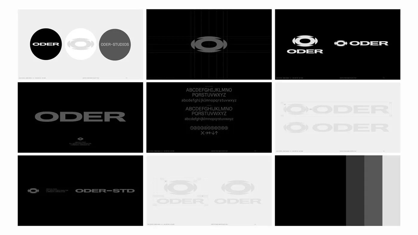 Img06 - ODER-STUDIOS: A Dynamic Brand Identity System by Studio Gabriele Colia