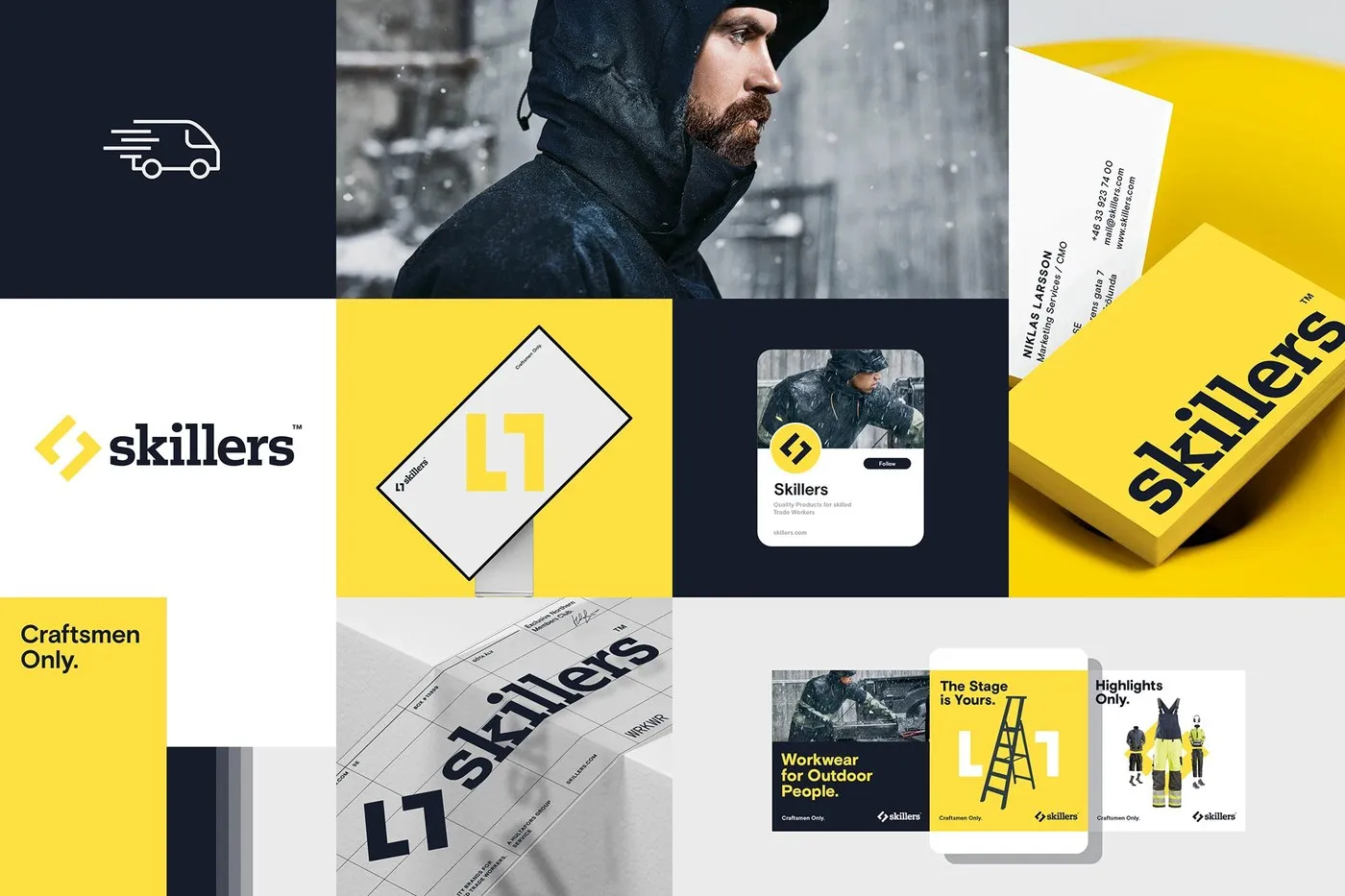 Img02 - Bold Branding System for Skillers by VISEE Design