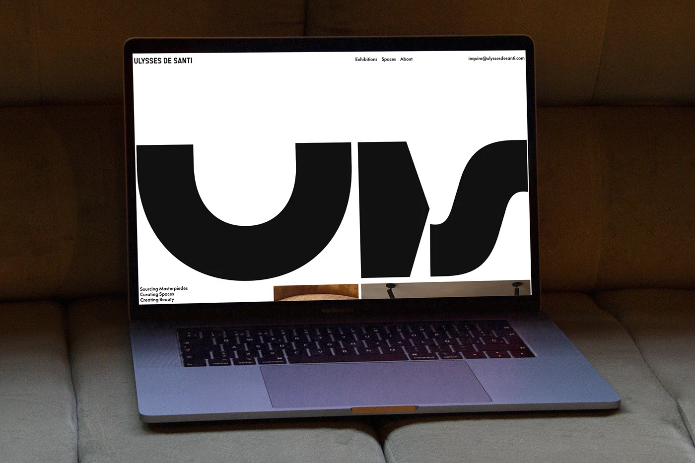 Minimalist Web Experience Designed by UDS Studio