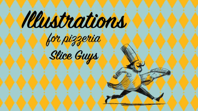 Slice Guys: Jeanne Nazinian Builds a Bold Retro Visual Identity Img01 - Slice Guys: Jeanne Nazinian Builds a Bold Retro Visual Identity