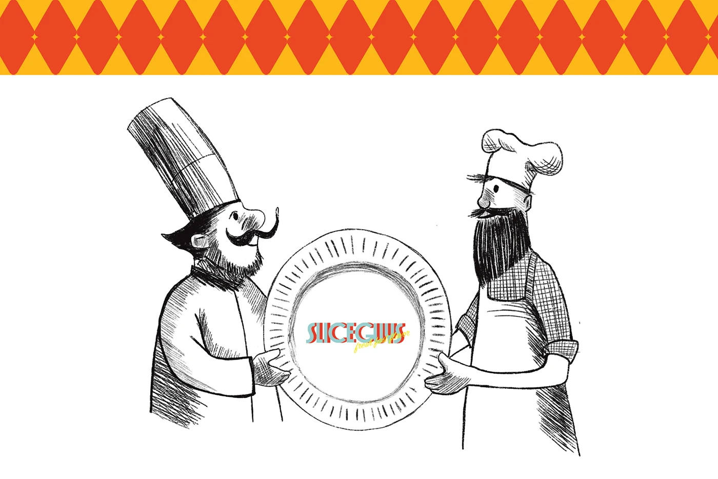 Img04 - Slice Guys: Jeanne Nazinian Builds a Bold Retro Visual Identity
