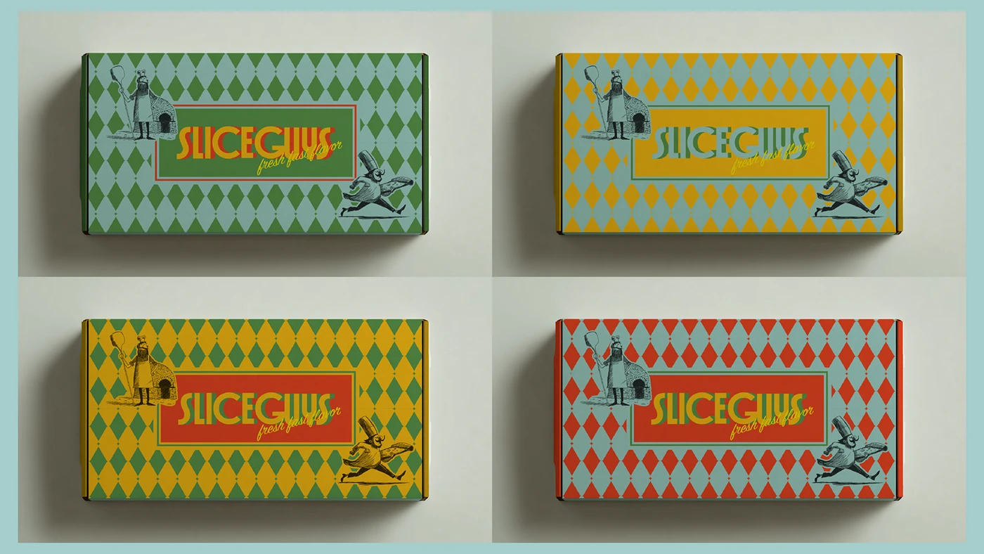 Img05 - Slice Guys: Jeanne Nazinian Builds a Bold Retro Visual Identity