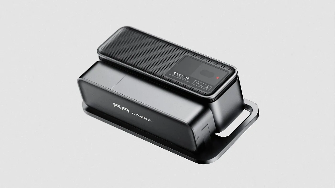 ra laser z3: A Minimalist and Foldable Portable Engraver Design