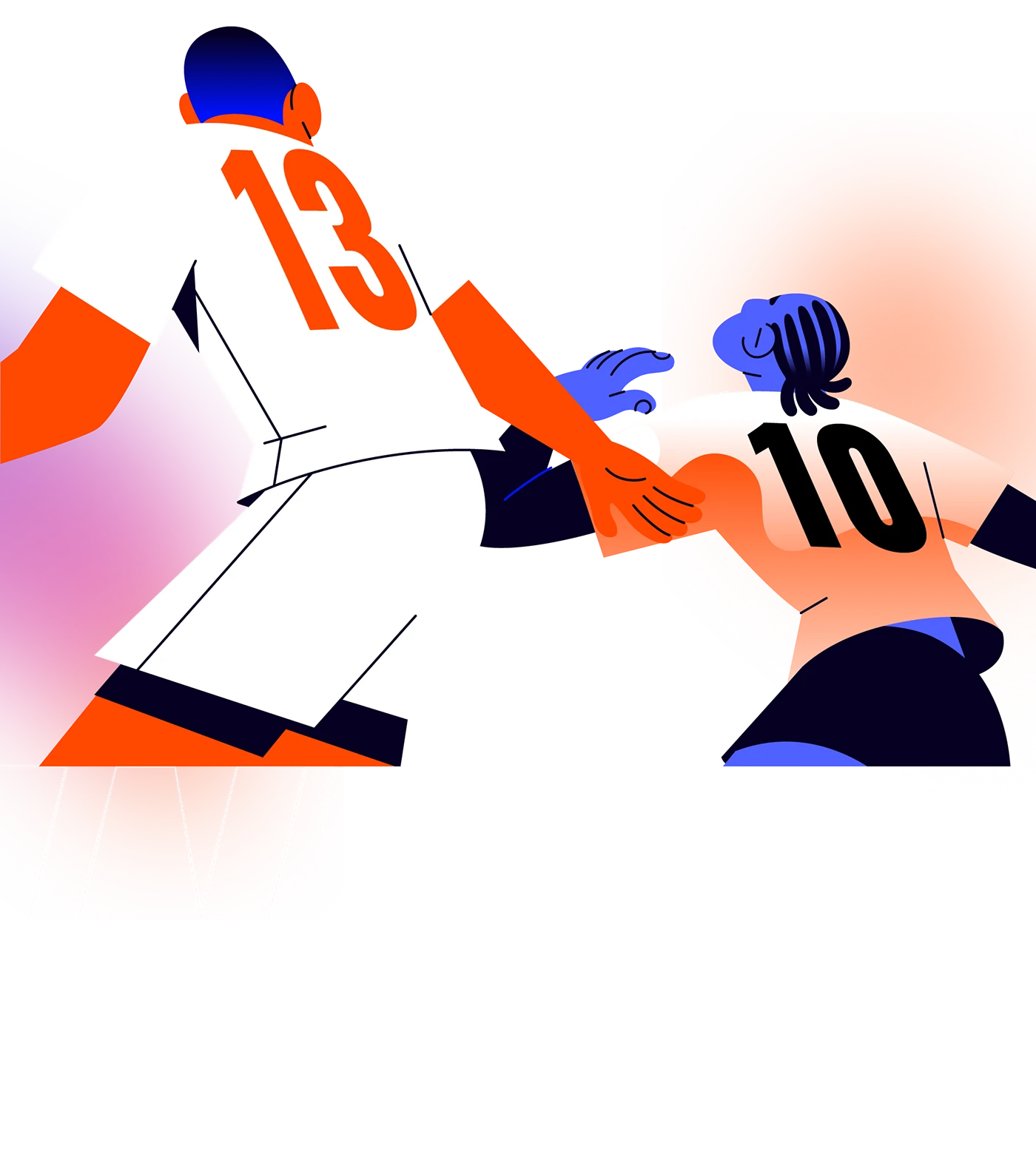 Image 11: volleyball sports animation motion design 2D Animation after effects character animation explainer video trailer character animations