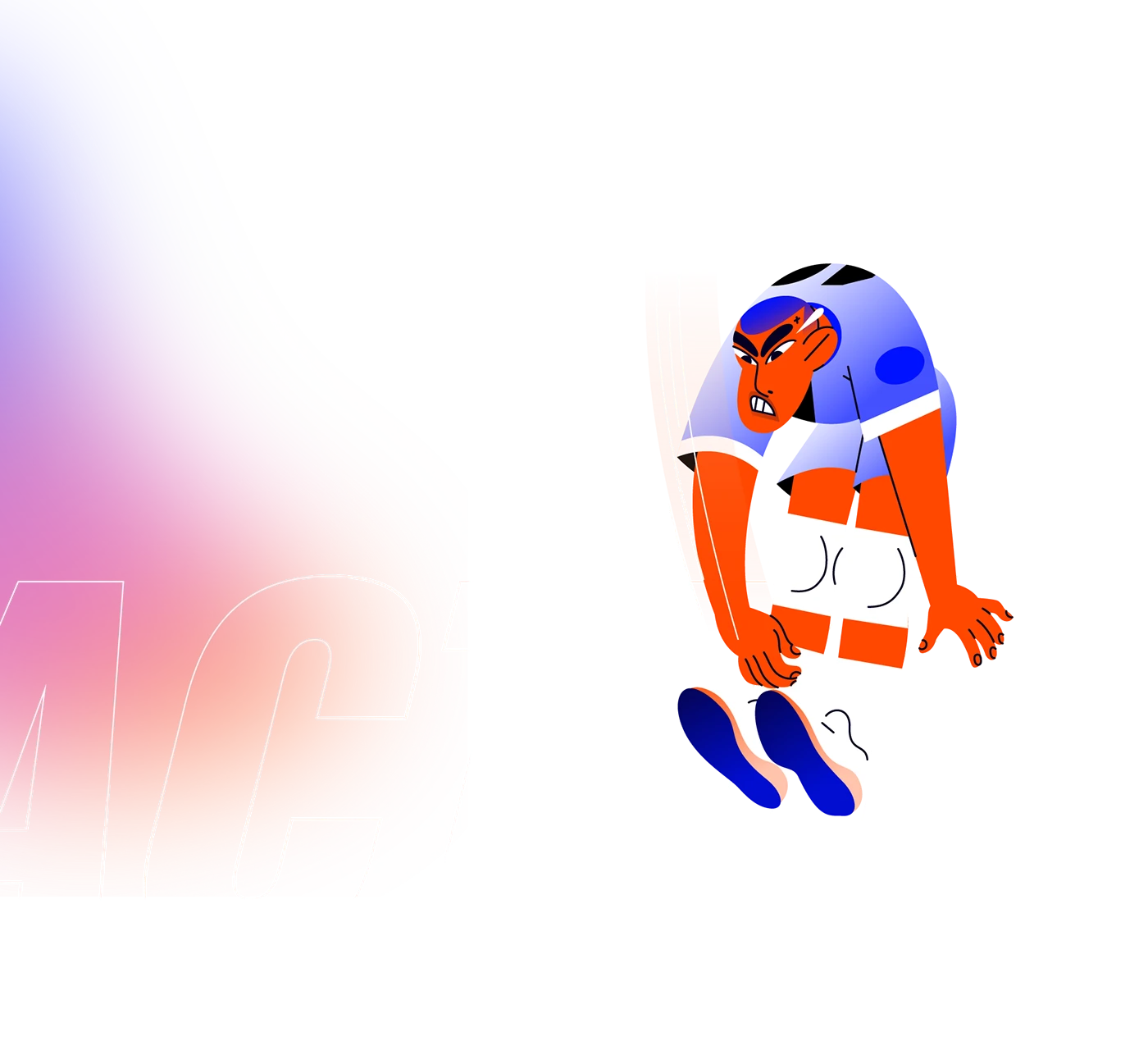 Image 12: volleyball sports animation motion design 2D Animation after effects character animation explainer video trailer character animations