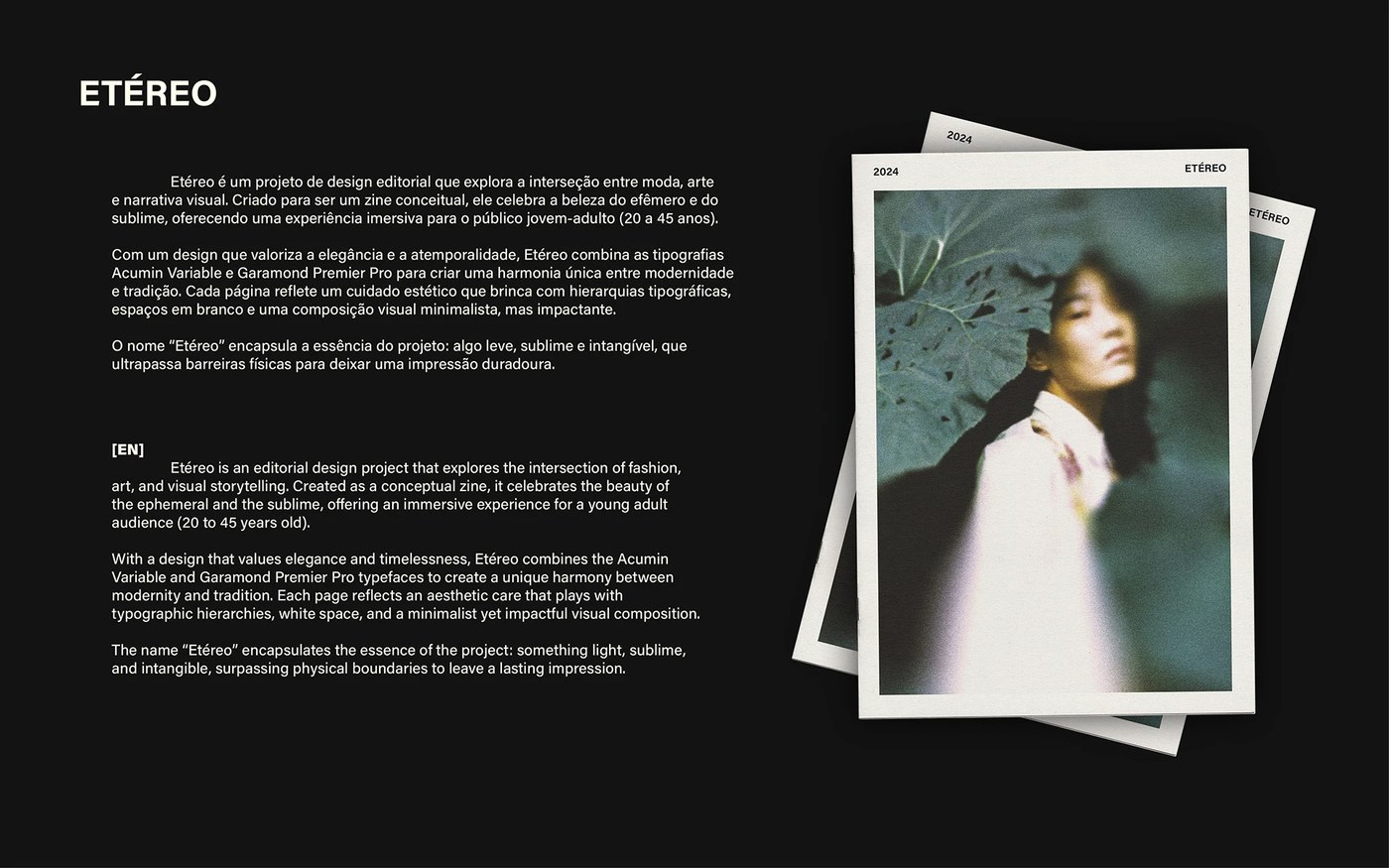 Image 1: etéreo zine m martins estúdio editorial layouts design