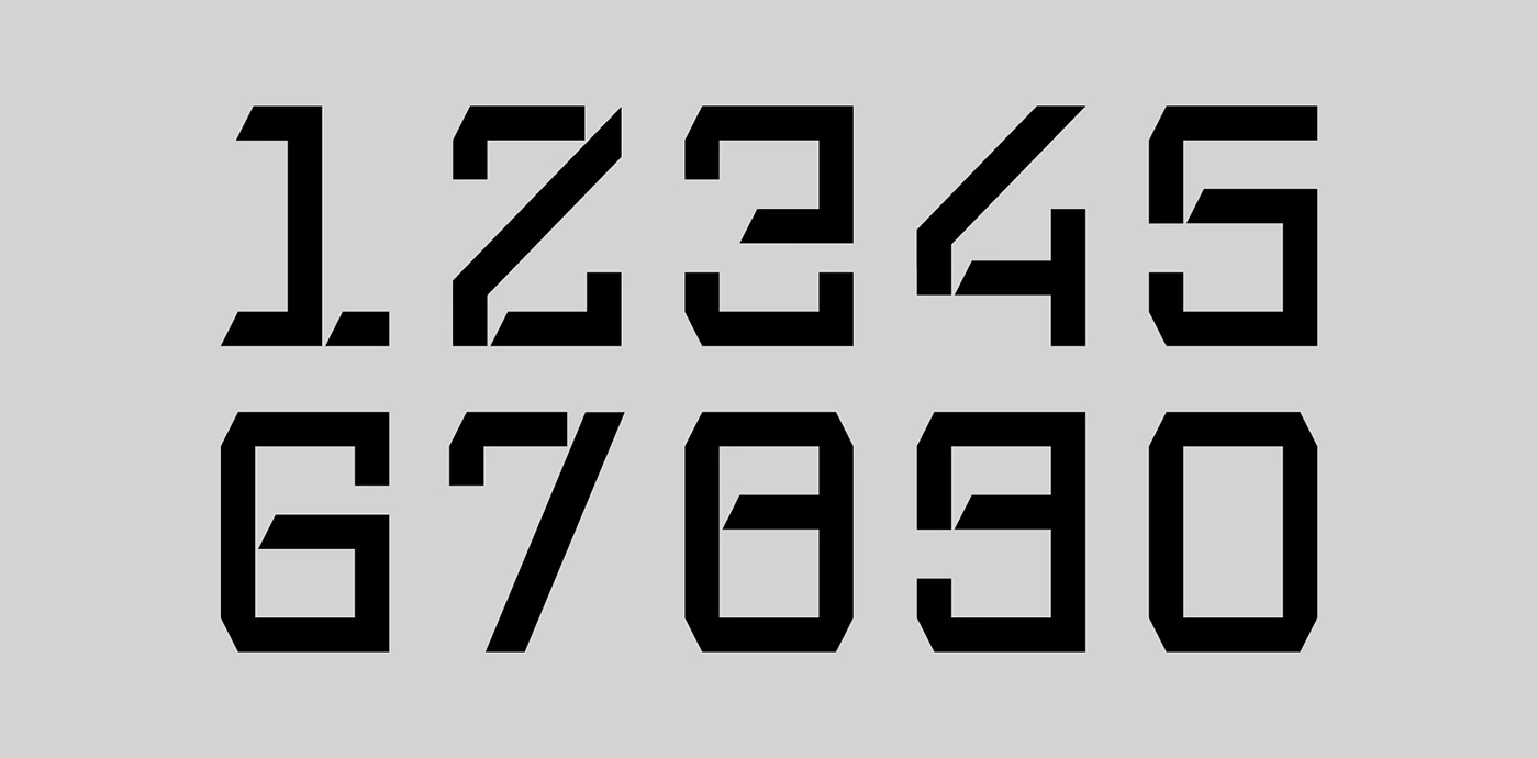 Image 15: font Typeface typography math geometric geometry font design Display type design vietnam