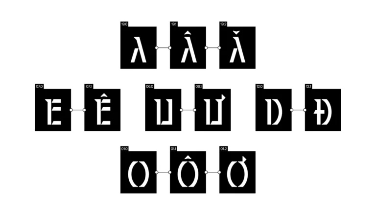 Geometry Font by Hải Hòa: A Bold Typeface Concept Inspired by Mathematics Img21 - Geometry Font by Hải Hòa: A Bold Typeface Concept Inspired by Mathematics