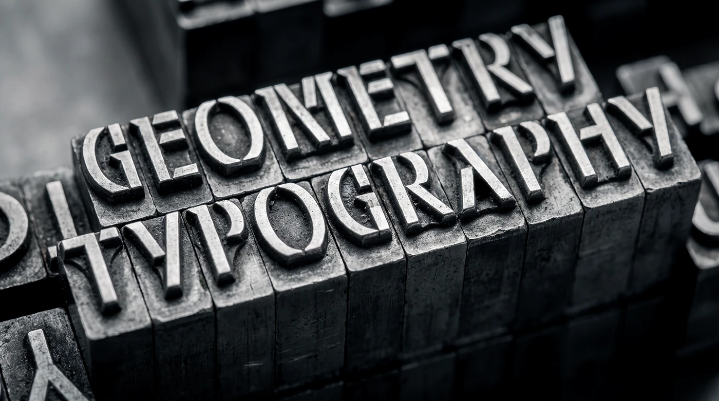 Image 9: font Typeface typography math geometric geometry font design Display type design vietnam