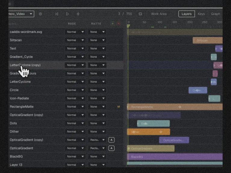 Caddis 1.0: A New Motion Graphics Alternative with Node-Based Layers image