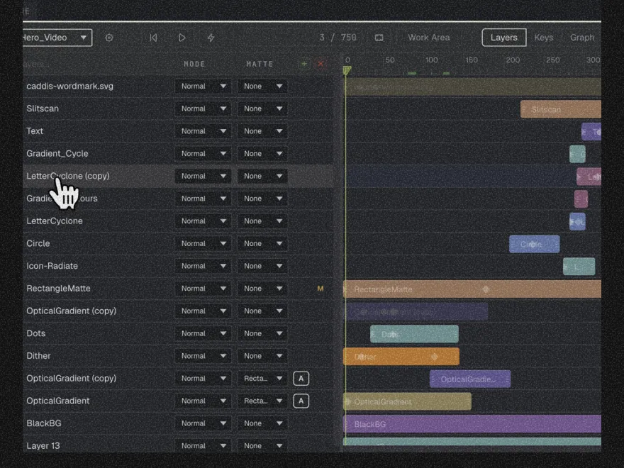 Caddis 1.0: A New Motion Graphics Alternative with Node-Based Layers