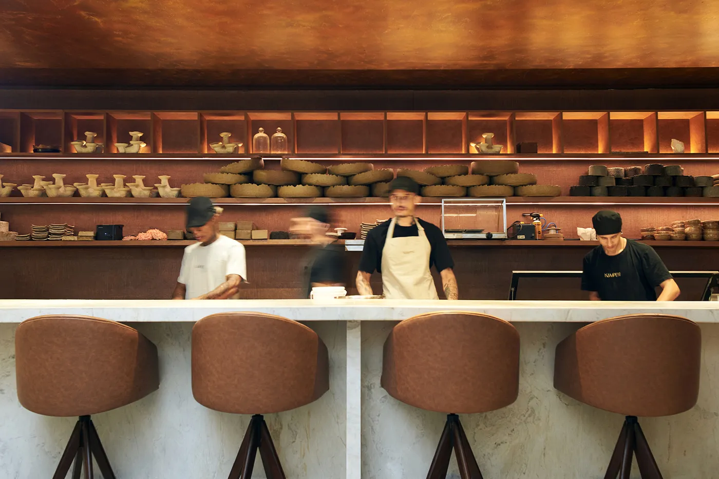 Minimalist Visual Identity for Kampeki Sushi by Blank Design Studio