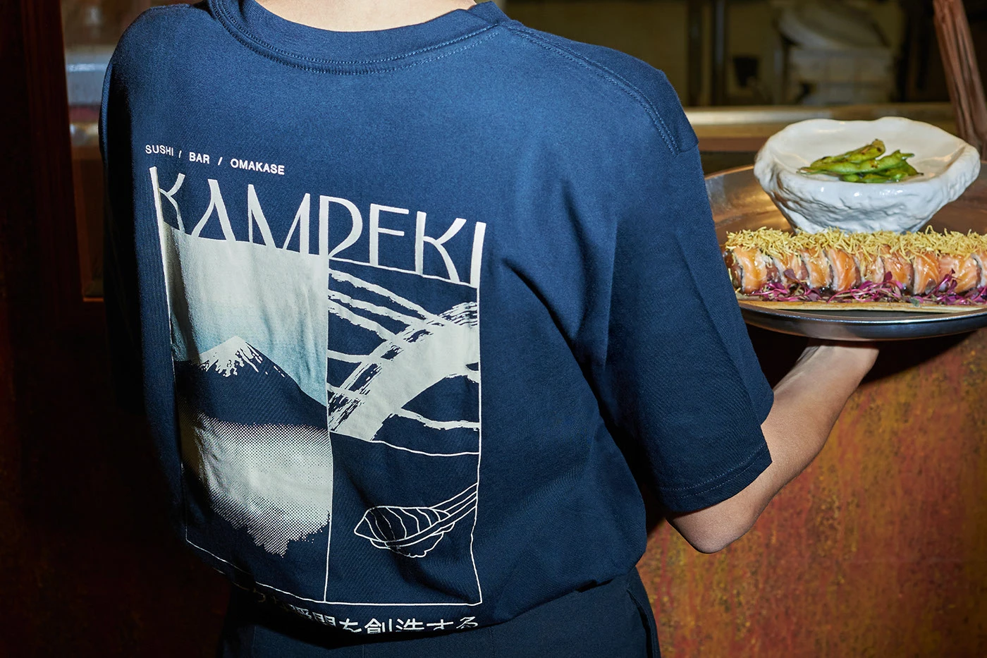 Img05 - Minimalist Visual Identity for Kampeki Sushi by Blank Design Studio
