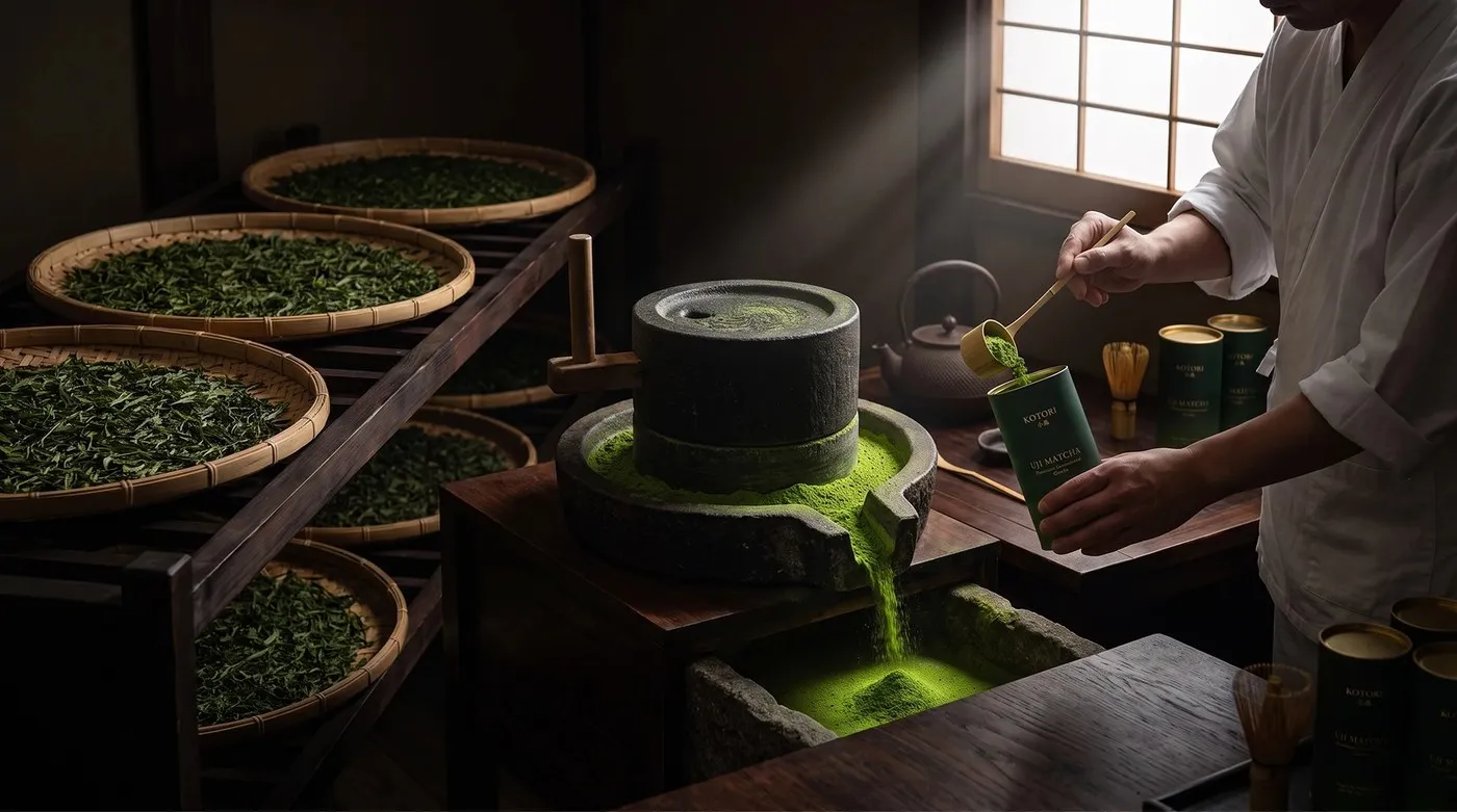 Img03 - KOTORI Uji Matcha: Japanese Tea Tradition Rendered in Packaging Design by Valeriia Löffler