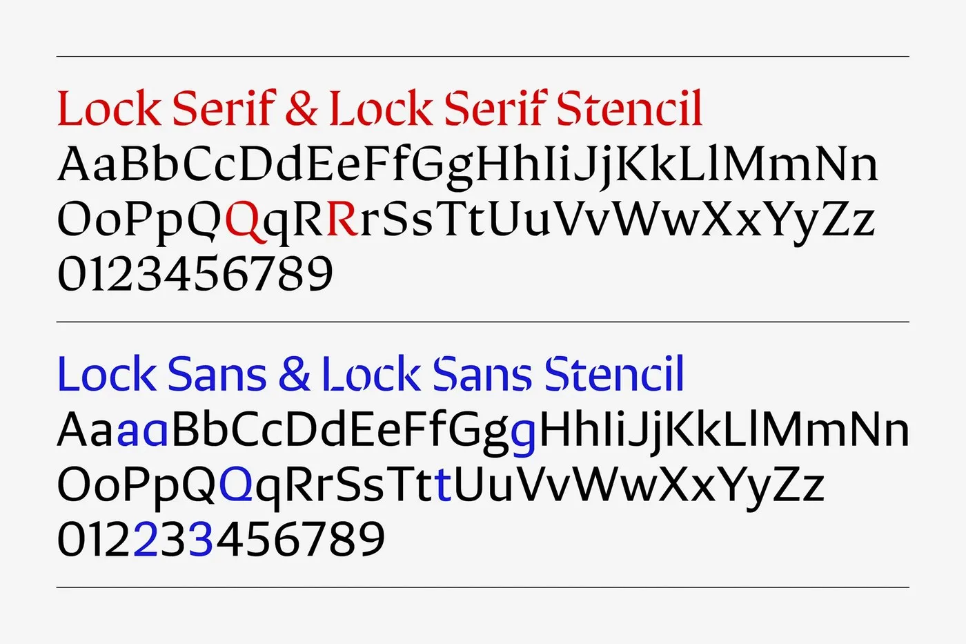 Img04 - Lock Superfamily: Dual-Style Type System by Mash Creative