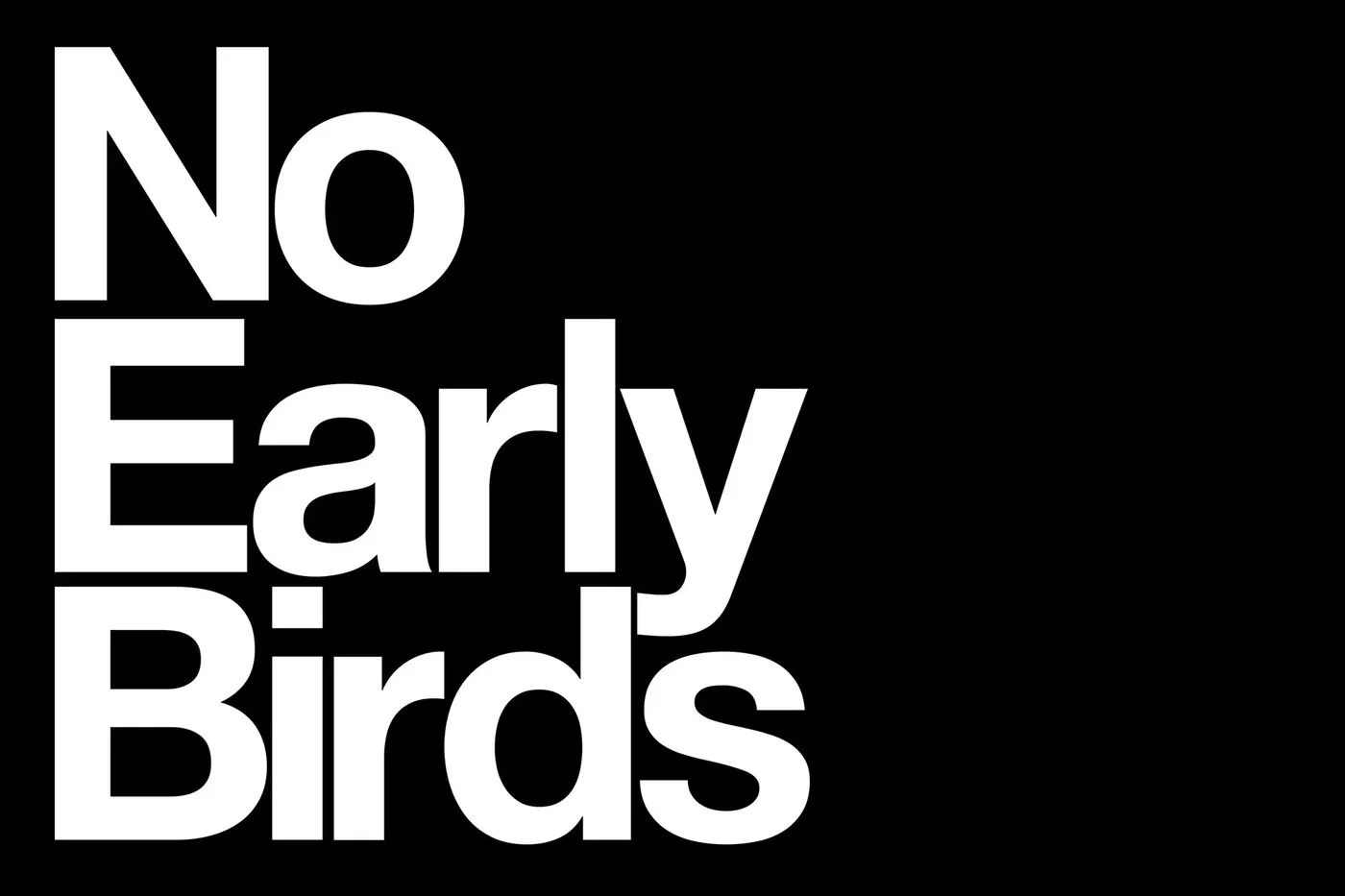 Img08 - Kurppa Hosk Creates Bold Branding System for No Early Birds