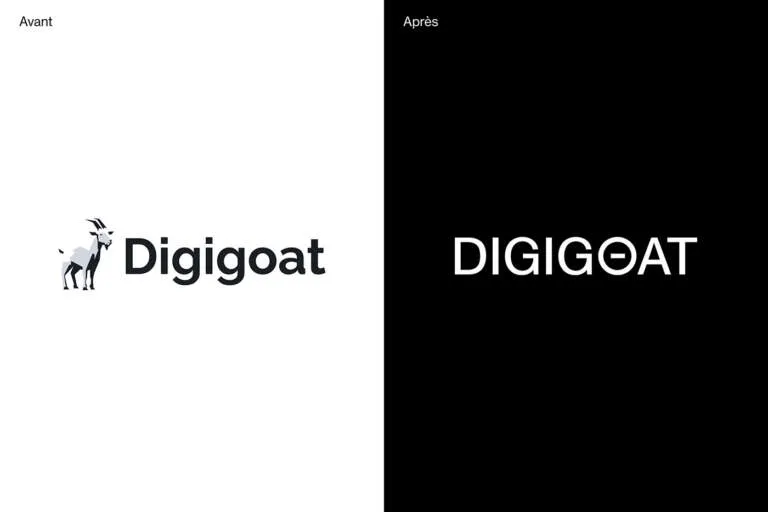 Digigoat Visual Identity Redesign: A Minimalist Typography Approach Img01 - Digigoat Visual Identity Redesign: A Minimalist Typography Approach