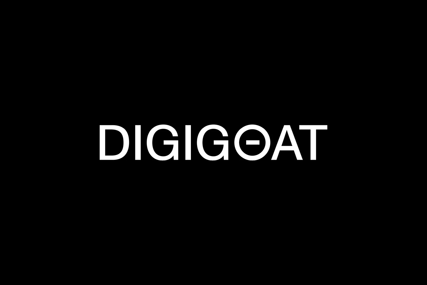 Img02 - Digigoat Visual Identity Redesign: A Minimalist Typography Approach