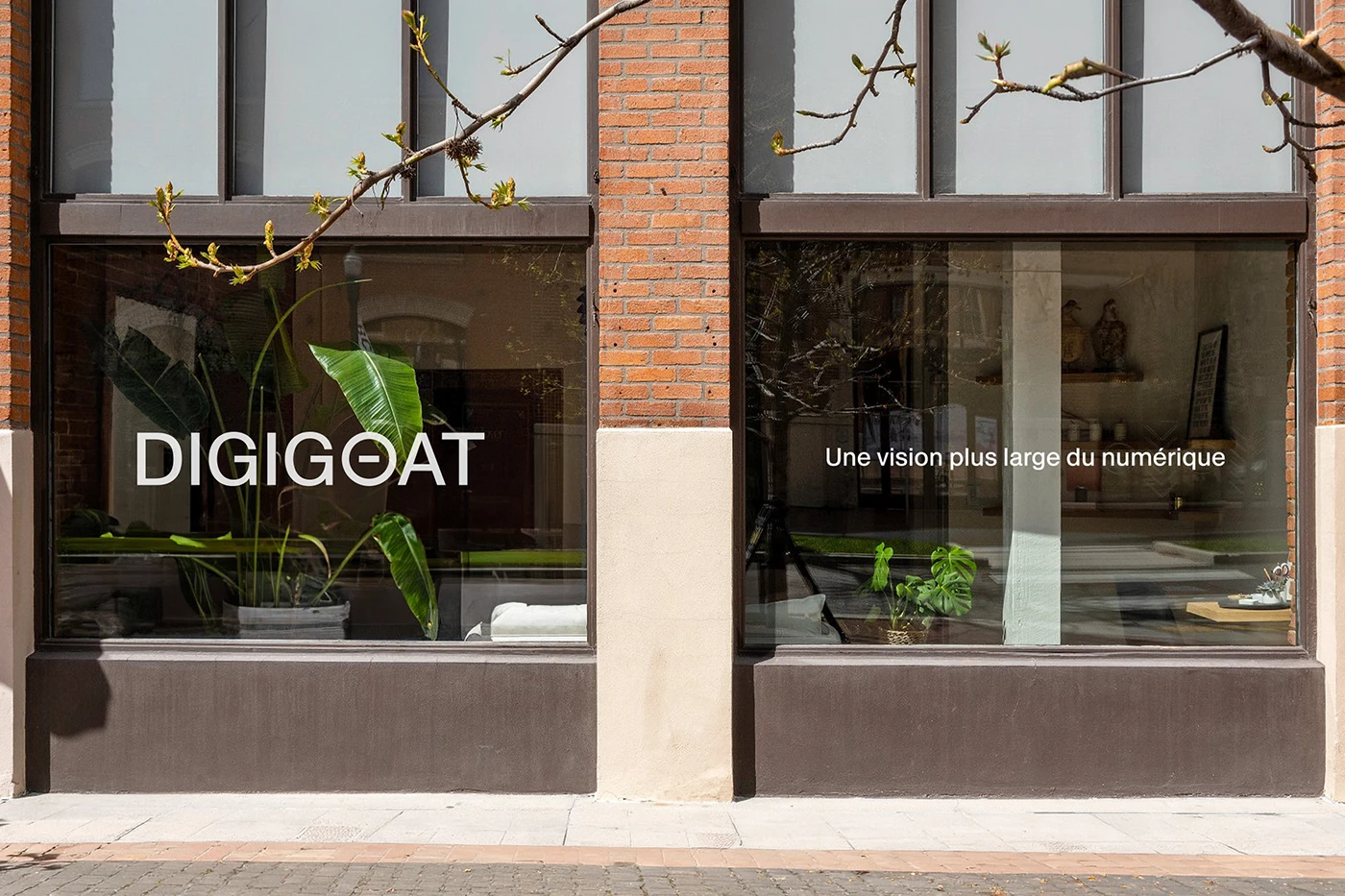 Img04 - Digigoat Visual Identity Redesign: A Minimalist Typography Approach