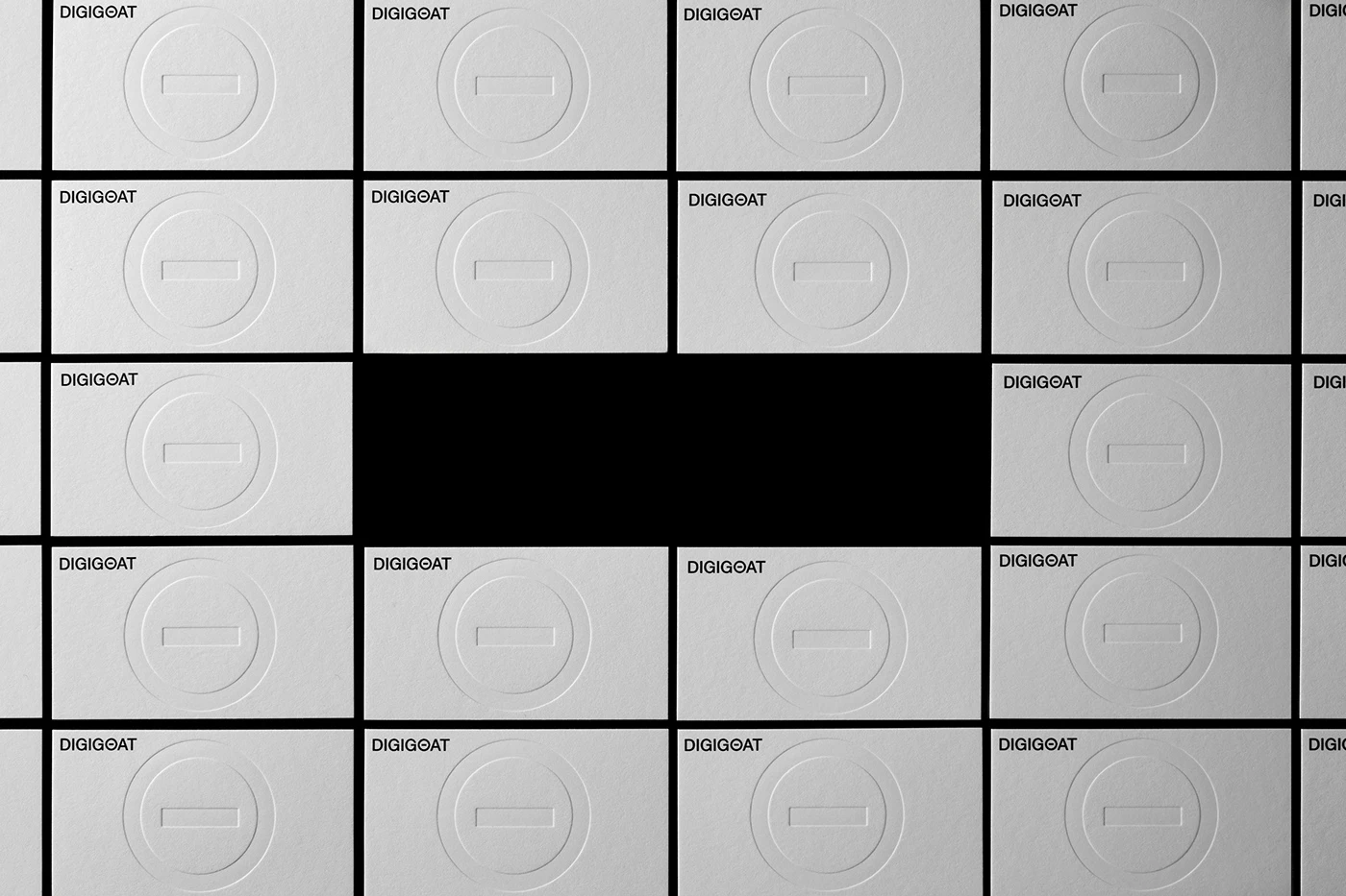 Img06 - Digigoat Visual Identity Redesign: A Minimalist Typography Approach