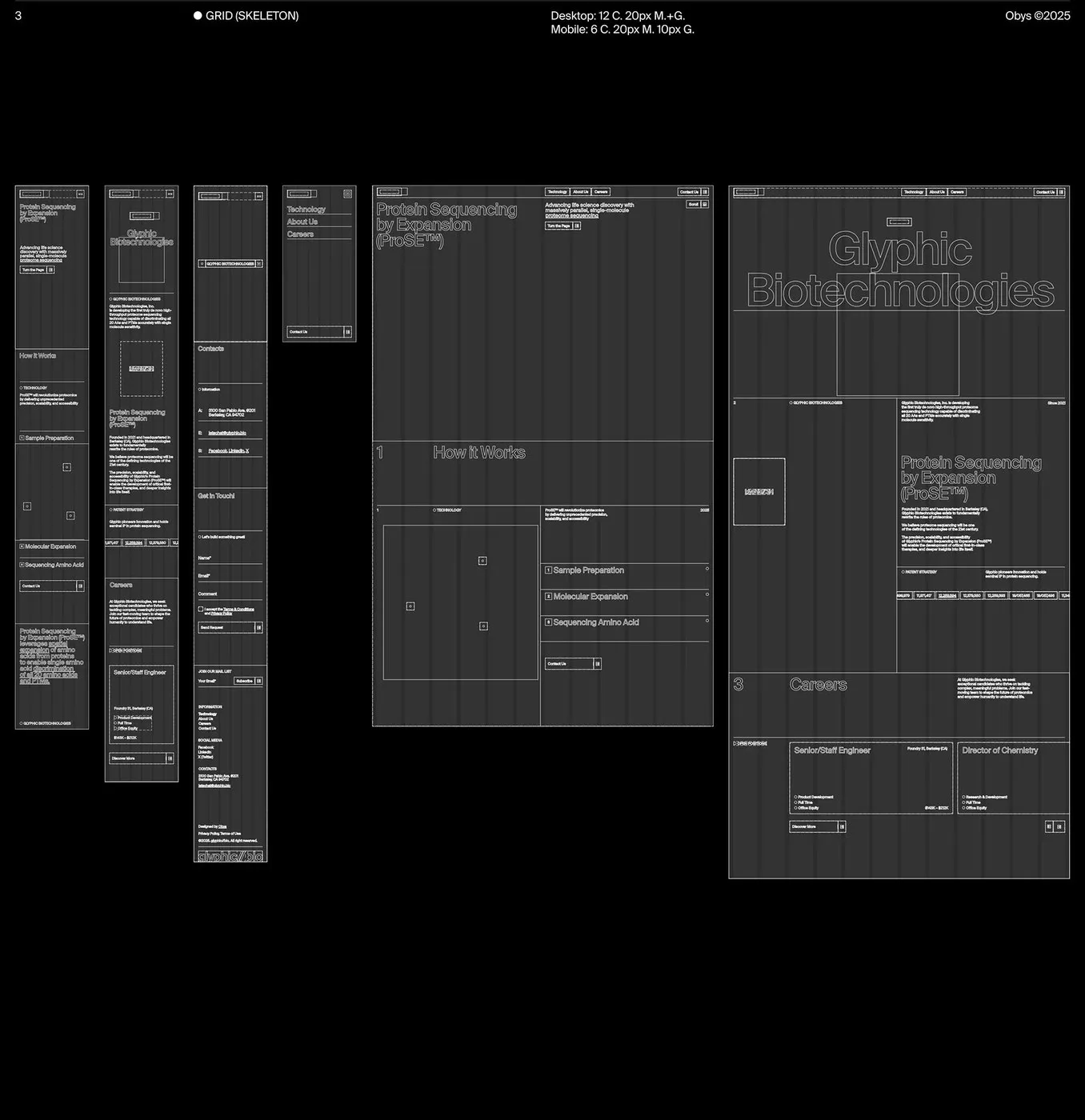 Img02 - Glyphic Biotechnologies Web Design by Obys Agency: Translating Complex Science into Digital Motion