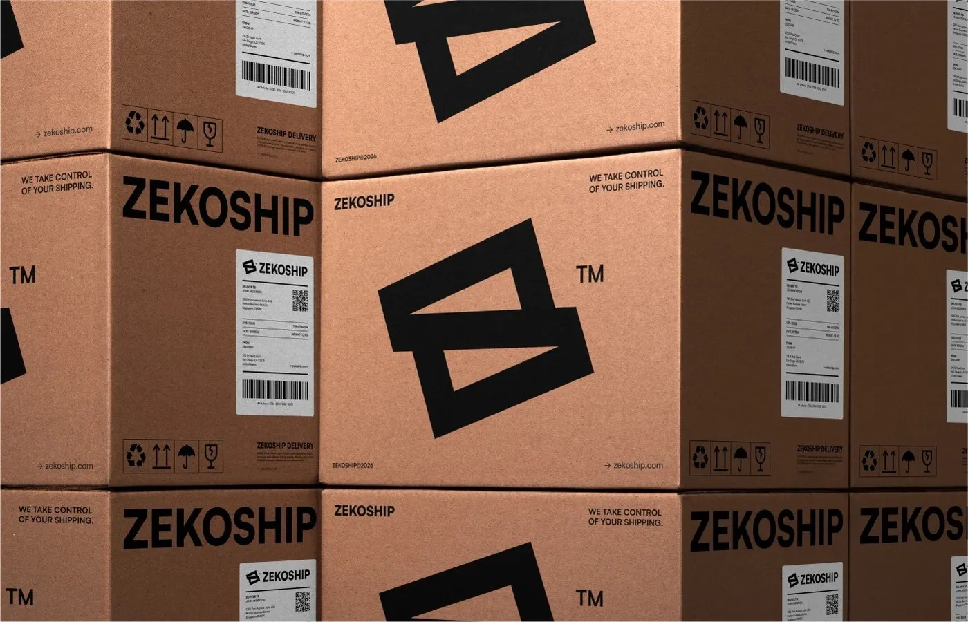 Img02 - Bold Graphic System and Identity for ZEKOSHIP by Rokeya Akter