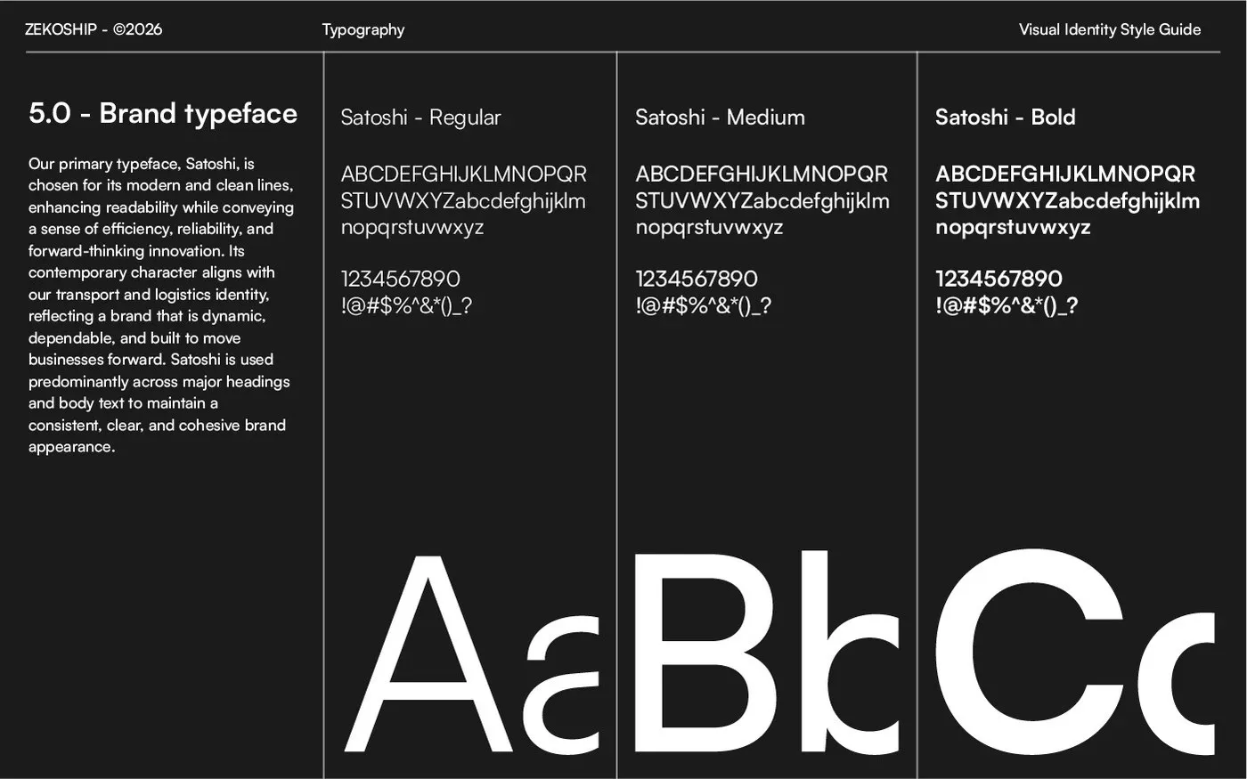Img06 - Bold Graphic System and Identity for ZEKOSHIP by Rokeya Akter