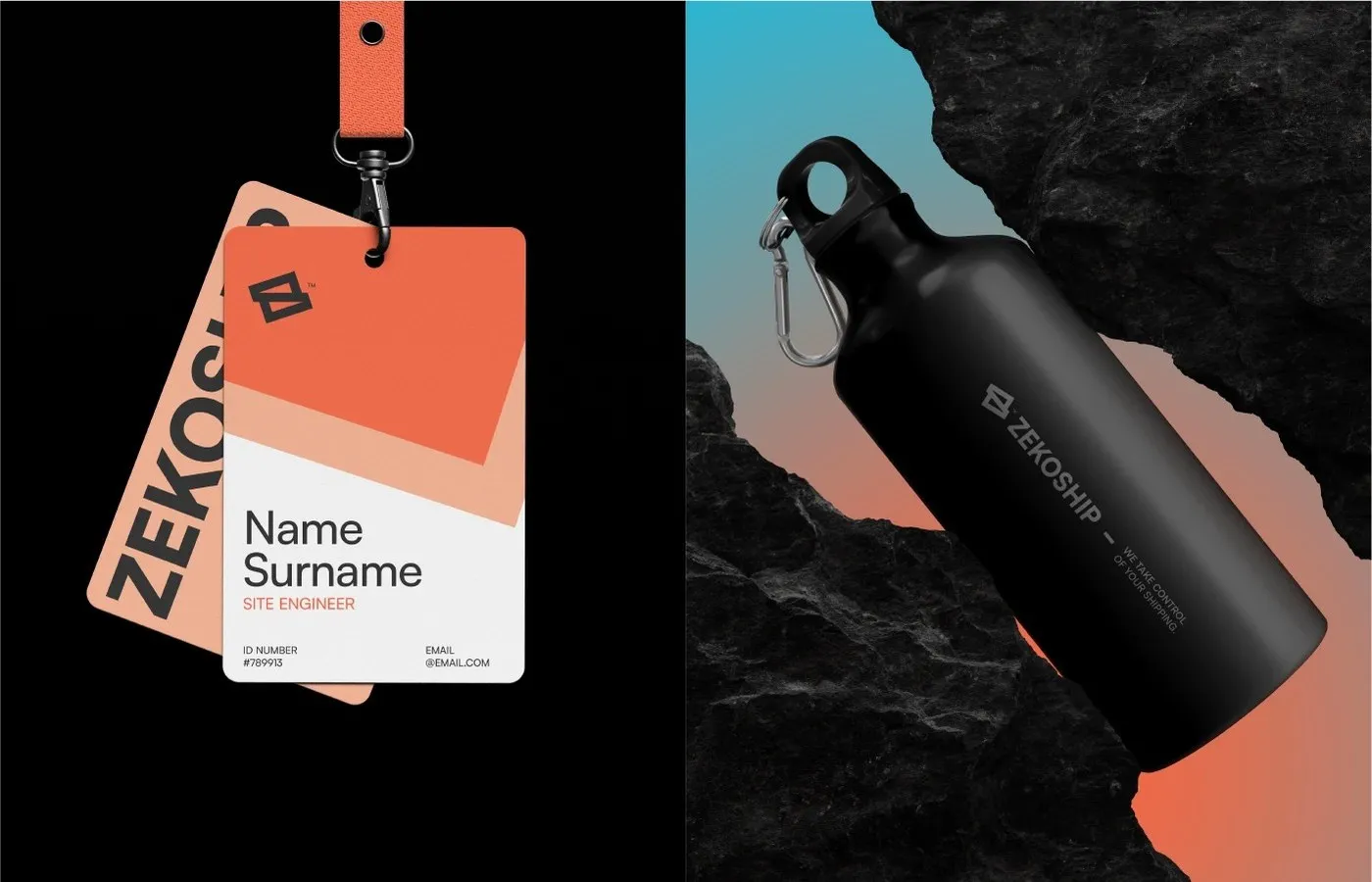 Img10 - Bold Graphic System and Identity for ZEKOSHIP by Rokeya Akter