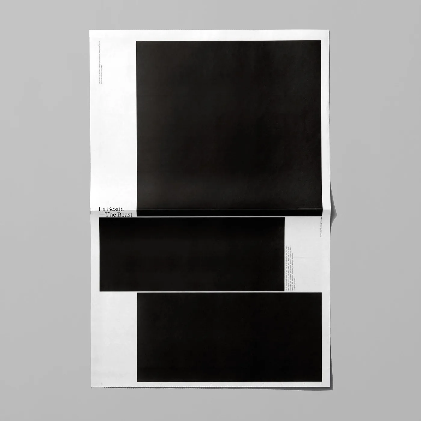 Img08 - Lines Breaking: Underline Studio's Broadsheet Newspaper on the Migrant Crisis